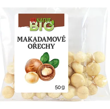 Makadamové ořechy BIO RAW 50g IPJ NATUR