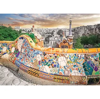 Dětské zboží EUROGRAPHICS Puzzle Barcelona - Park Güell 1000 dílků