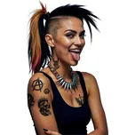 GuircaDočasné falešné tetování - Punk rebel