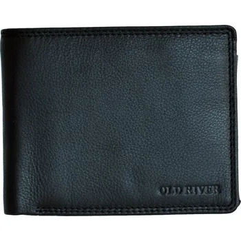 Peněženka Old River peněženka se zipem na bankovky RFID černá
