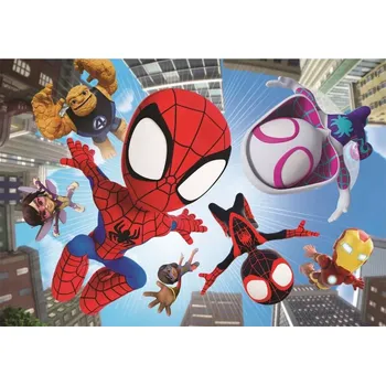 Dětské zboží Puzzle Spidey a jeho přátelé: Ve vzduchu 104 dílků