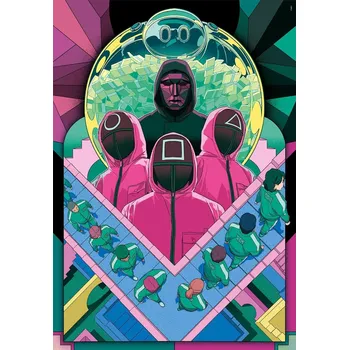 Dětské zboží CLEMENTONI Netflix Squid game 2 1000 dílků