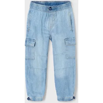 Chlapecké kalhoty Dětské rifle Mayoral cargo 3573.5H.Mini.PPYA modrá 95X, vel. 104