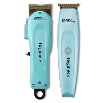 Strojek na vlasy MRD PRO Beginner HC-3969 + GMT-188 Clipper & Trimmer Set Blue