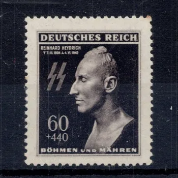 Sběratelství Známka Protektorát Č.a M., Pof.111*, 60+440H