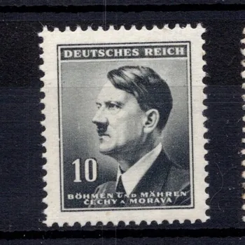 Sběratelství Známka Protektorát Č.a M., Pof.78*, 10H