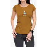 Dámské s potiskem s potiskem Ocun Classic T Stoneman - hnědý bronz S