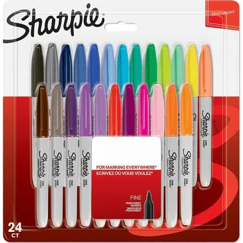 Vícebarevný Permanentní popisovač Sharpie 24 ks