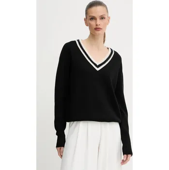 Pánský svetr Svetr Silvian Heach OLIVIER GPA25287MA černá 99X, vel. M