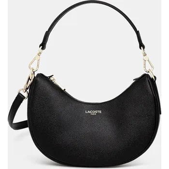 Kabelka Kožená kabelka Lacoste NF5101PH černá 99X, vel. ONE SIZE