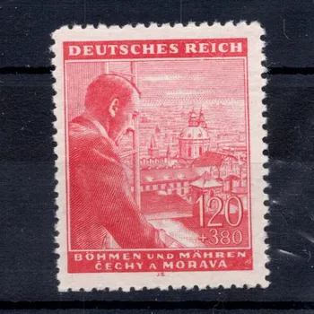 Sběratelství Známka Protektorát Č.a M., Pof.107**, 120 + 380H
