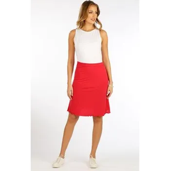 Dámská sukně Dámská červená sukně Litex 5F017 červená 46