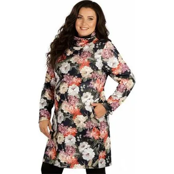 Dámské šaty Dámské mikinové šaty s dlouhým rukávem Litex 7E124 viz. foto XXXL