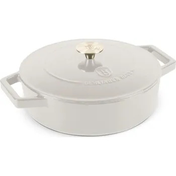 Hrnec BERLINGERHAUS Pekáč litinový s poklicí 26 cm Sahara Collection BH-6530