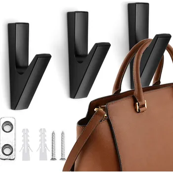 Věšák Šatní ramínko kovový Gockowiak černý