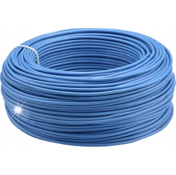 elektrický kabel KABEL DY 2,5 H07V-U INSTALAČNÍ MĚDĚNÝ DRÁT MODRÝ 100M