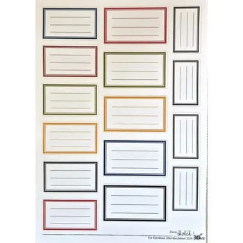 samolepka HuráPapír Samolepky A5 - Jsem školák!