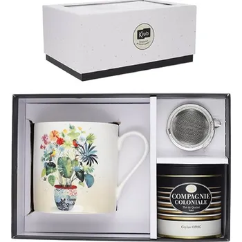 Hrnek 420 ml s infuzérem a čajem MUGTHE59G01