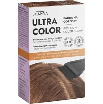 Barva na vlasy Joanna Ultra Color Barva na odrosty – od tmavé blond po světle hnědou