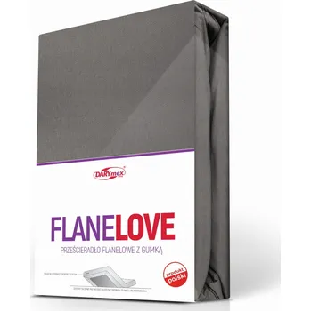 Prostěradlo Prostěradlo s gumou Darymex flanel 180 x 200 cm