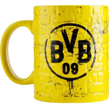 BORUSSIA DORTMUND Hrnek Borussia Dortmund, žlutý, 300ml