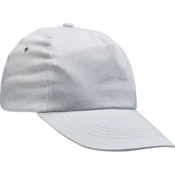 Kšiltovka Čepice, kšiltovka bavlněná "baseballová" s kšiltem, LEO, bílá, (vel.uni)