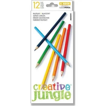 Pastelka 5997875718442_Pastelky Creative Jungle,12 barev
