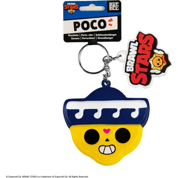 Počítačová hra Brawl Stars Squishy klíčenka Poco