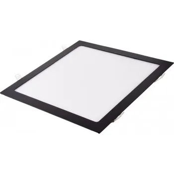 LED panel T-LED LED panel 24W černý čtverec - vestavný - studená bílá