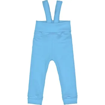 Kojenecké oblečení Tepláčky s traky Basic - Světle modré Velikost: 80