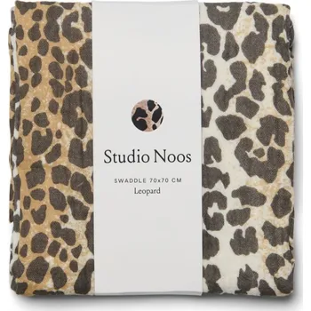 Dětská deka Studio Noos Swaddle zavinovačka Print Medium Leopard