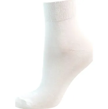 Snížené ponožky bílé, Velikost: 48 - 49 (13 - 14), Barva: Bílá