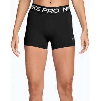 Dámské oblečení Dámské šortky Nike Pro Mid-Rise Biker 3" black/white