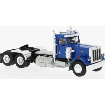 autíčko Peterbilt 359 tahač modrý 1:87 Peterbilt 359 - sběratelský model