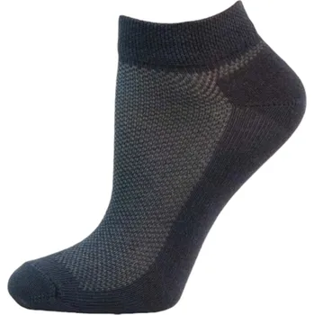 Pánské ponožky Nízké ponožky tmavě šedé, Velikost: 35 - 37 (3 - 4), Barva: Šedá