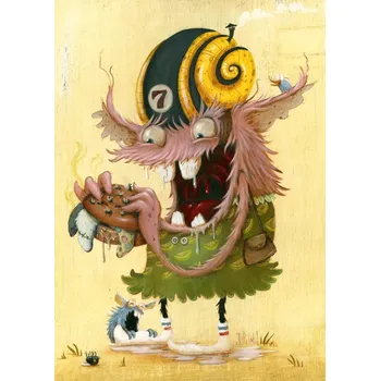 Puzzle Puzzle Nezdravé jídlo - Zozoville od Heye, 1000 dílků