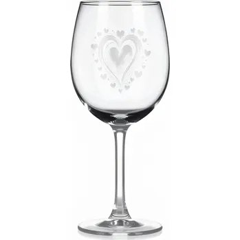 Sklenice Sklenice na víno - Zamilovaný motiv 4