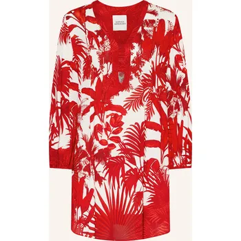 Dámské šaty Maryan Mehlhorn Dámské Plážové Šaty Palmaria, červená / bílá, 36