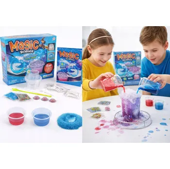kreativní sada Vzdělávací sada Magic Science – vědecké experimenty pro děti od 6 let