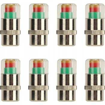 Autoelektronika 8 ks Víček/Čepiček na ventilek pro měření tlaku v pneumatikách