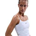 Dámské tréninkové tílko NIKE-W NK ONE DF TANK CPSL SPD WHITE/BLACK Bílá S