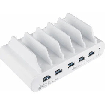 USB hub Dobré připojení USB rychlonabíjecí stanice 110 wattů, 10 portů