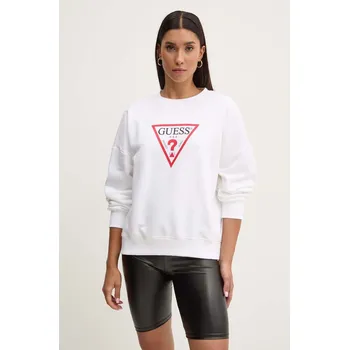 Dámská mikina Mikina Guess Jeans W4YQ00.KC811 bílá 00X, vel. L