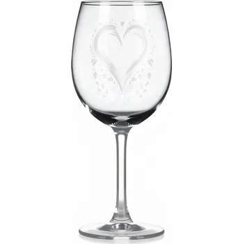Sklenice Sklenice na víno - Zamilovaný motiv 18
