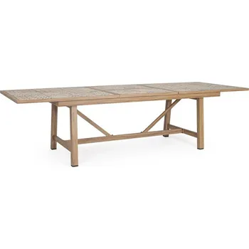 Zahradní stůl BIZZOTTO Rozkládací zahradní stůl KALIMERA hnědý 212-285x106 cm 0664137