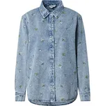 ONLY Halenka ONLVera modrá džínovina / zelená / růže / offwhite