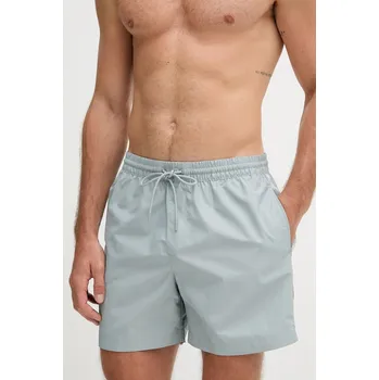 Plavkové šortky Calvin Klein LV00N61109 šedá 90X, vel. M