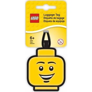 Příslušenství k zavazadlu LEGO Iconic Jmenovka na zavazadlo - hlava kluka