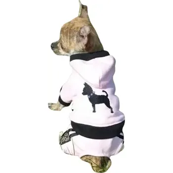 Obleček pro psa Teplákovka pro psy s výšivkou čivava pro fenky (Oblečky čivava)