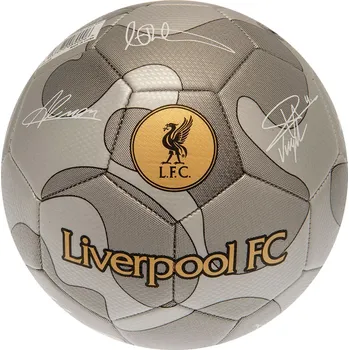 Fotbalový míč Fan-shop Míč LIVERPOOL FC Camo s podpisy velikost: 5